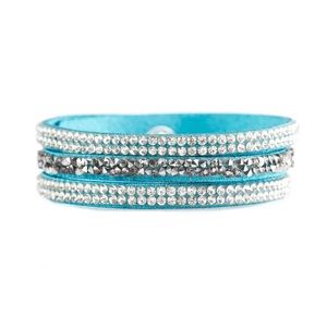 Blue Wrap Bracelet